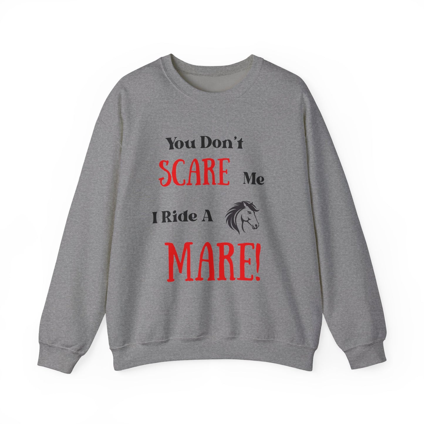 Ride a Mare Horse Crewneck Sweatshirt