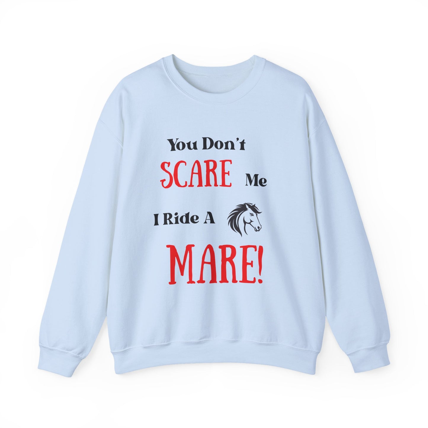 Ride a Mare Horse Crewneck Sweatshirt