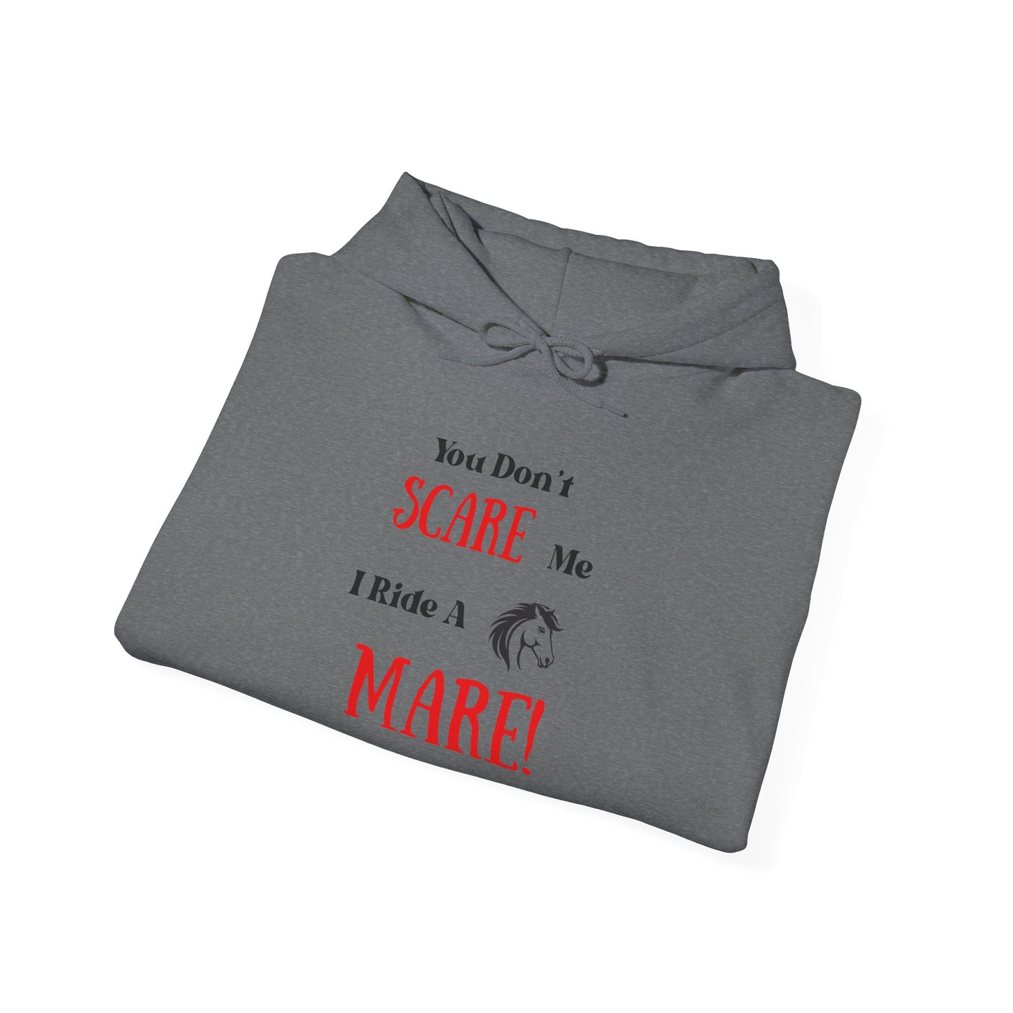 I Ride a Mare Hooded Sweatshirt