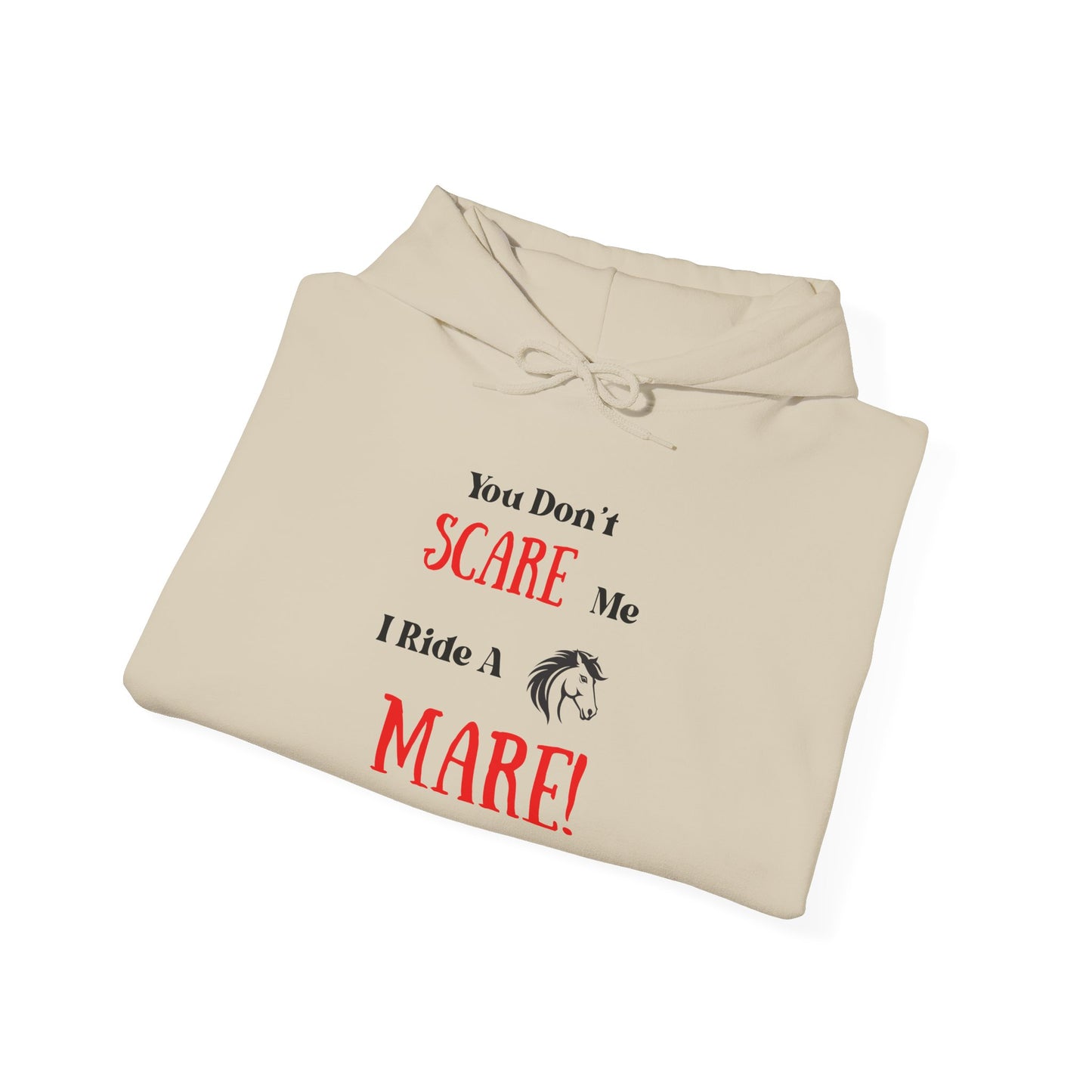 I Ride a Mare Hooded Sweatshirt
