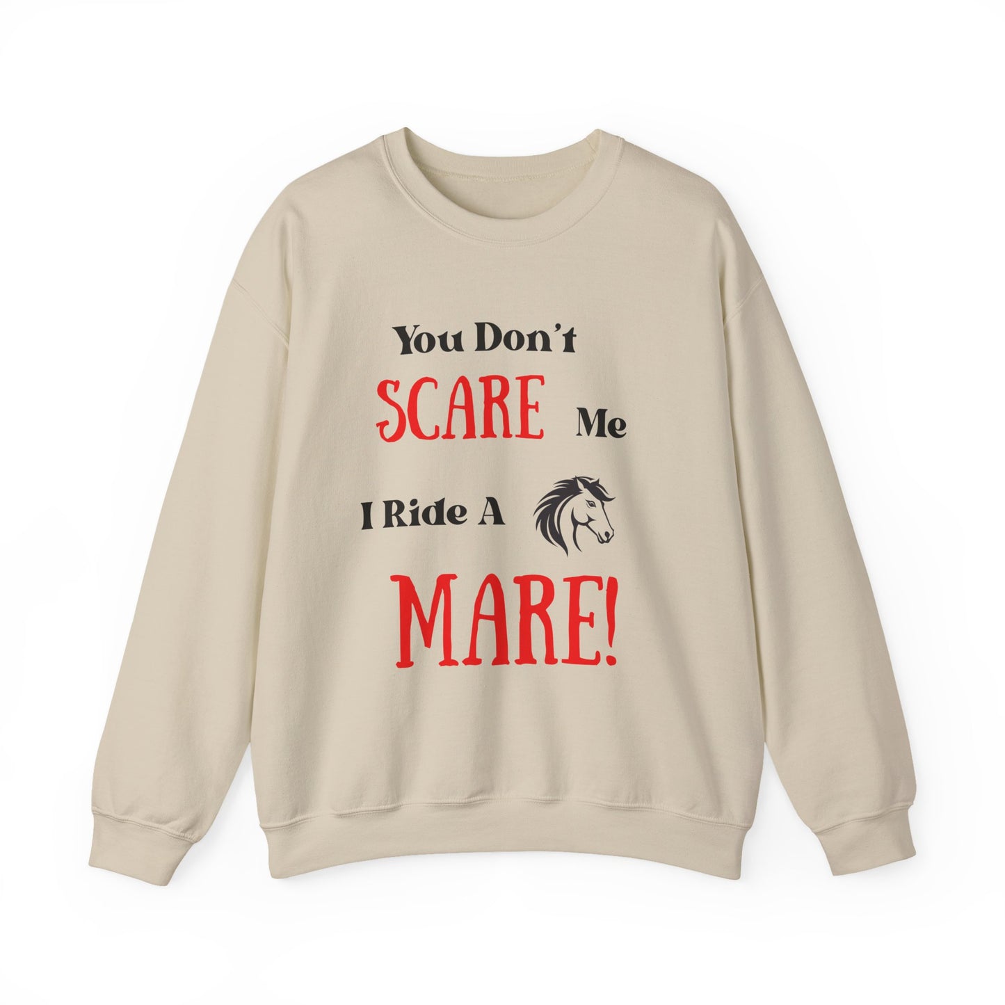 Ride a Mare Horse Crewneck Sweatshirt