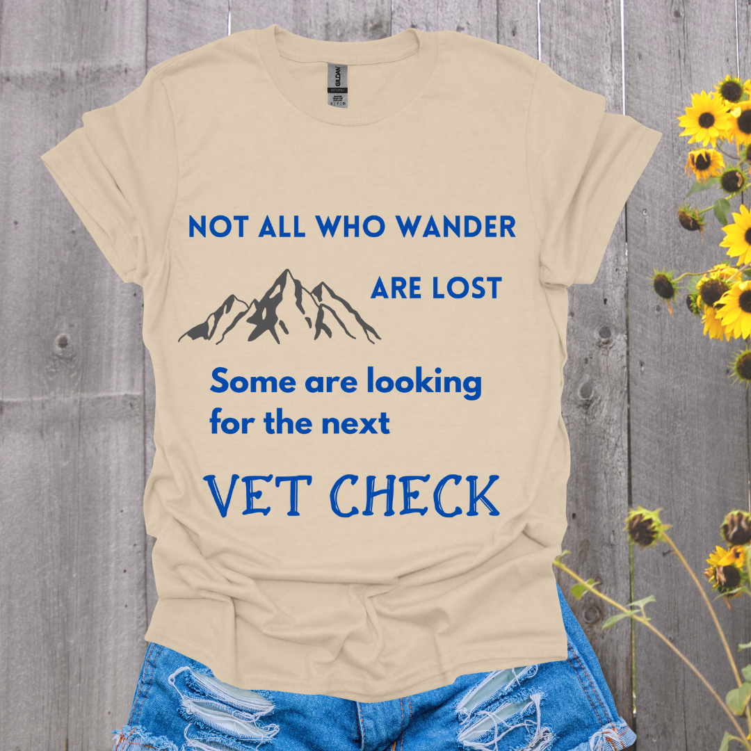 Not All Who Wander Are Lost Endurance Rider Softstyle T-Shirt