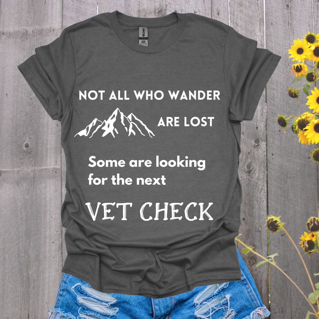 Not All Who Wander Are Lost Endurance Rider Softstyle T-Shirt