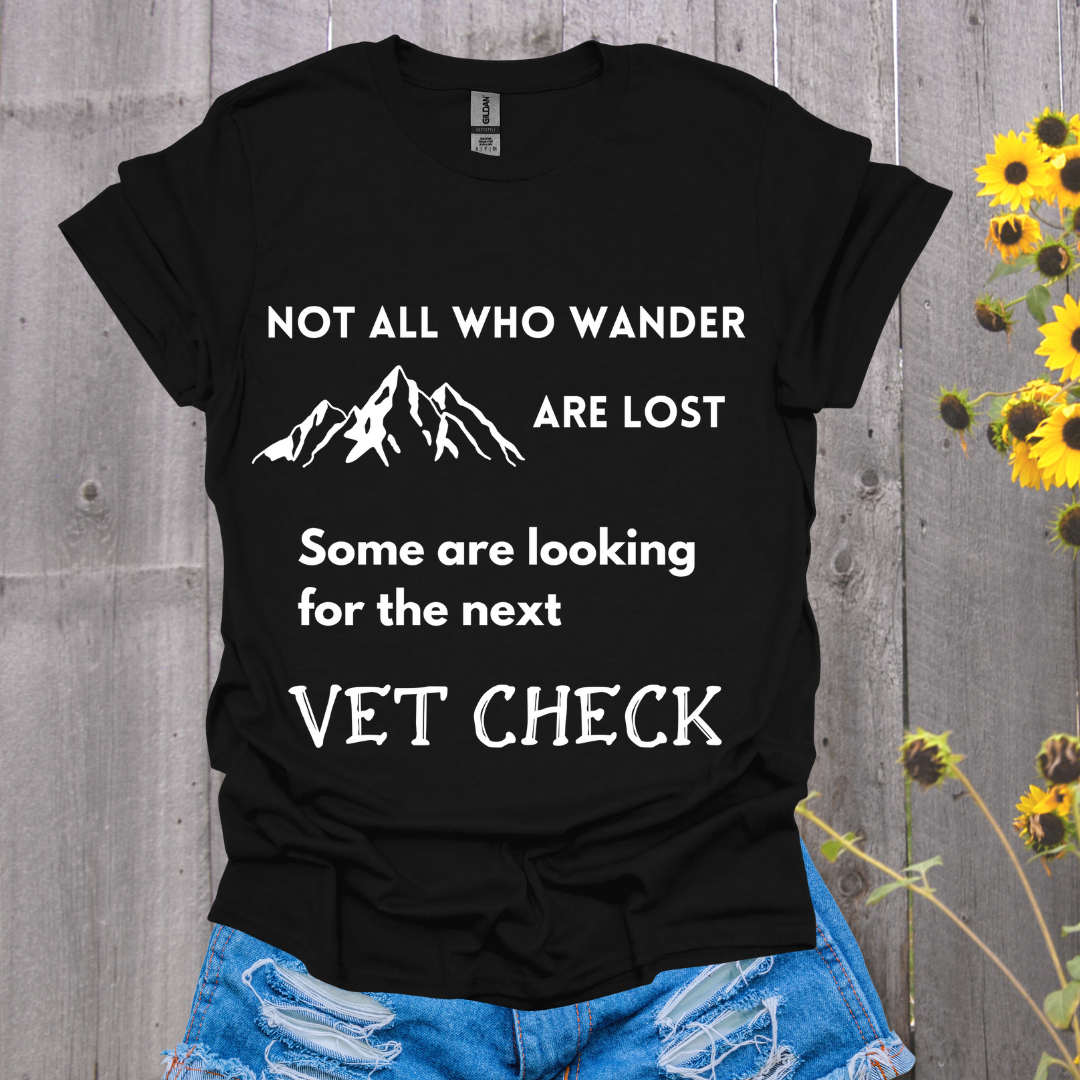 Not All Who Wander Are Lost Endurance Rider Softstyle T-Shirt
