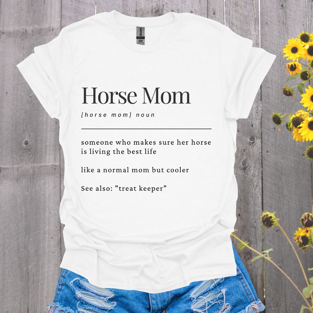 Horse Mom Softstyle T-shirt