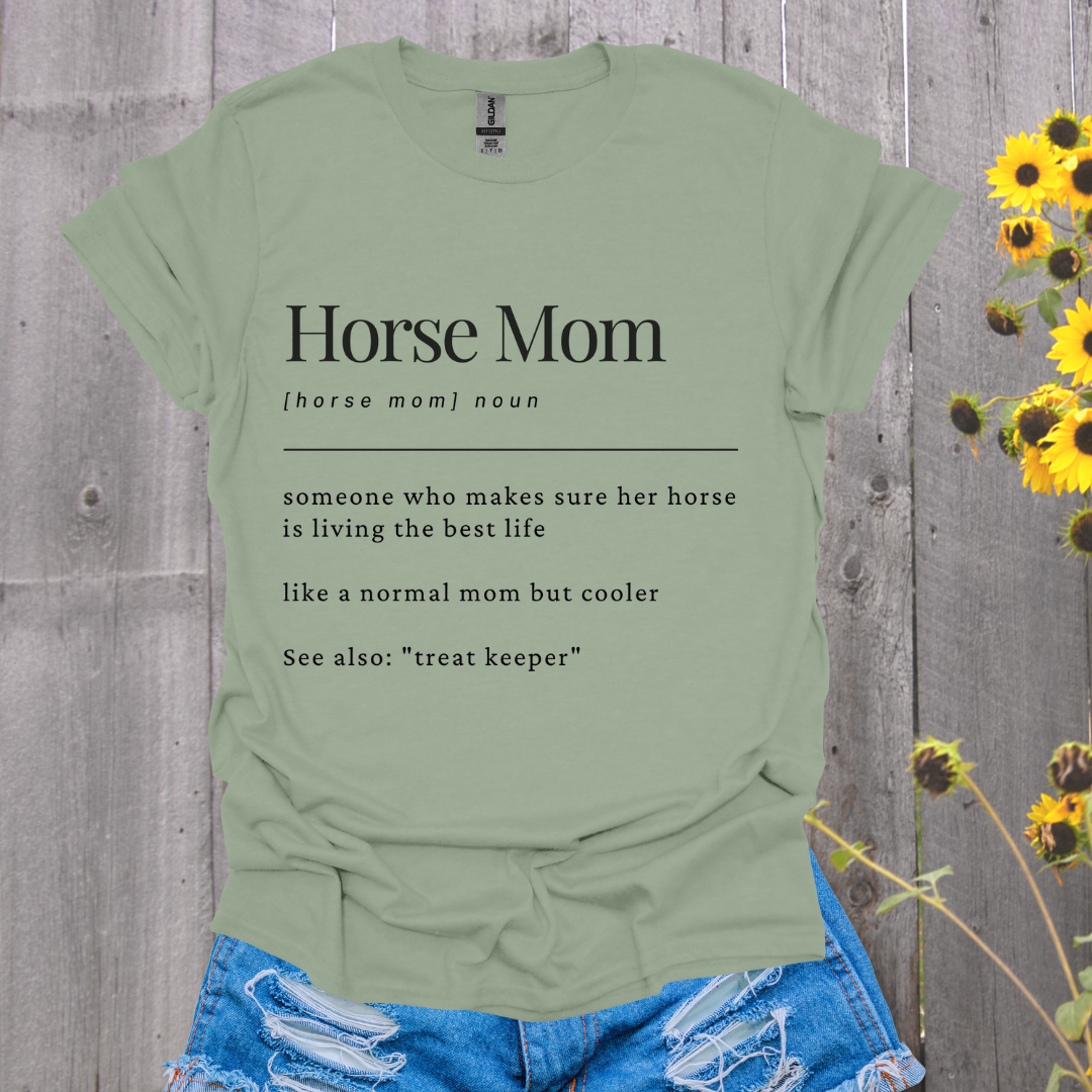 Horse Mom Softstyle T-shirt