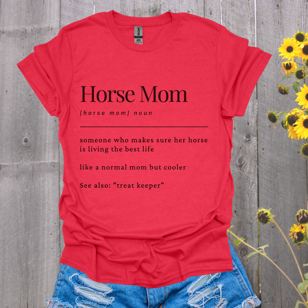 Horse Mom Softstyle T-shirt