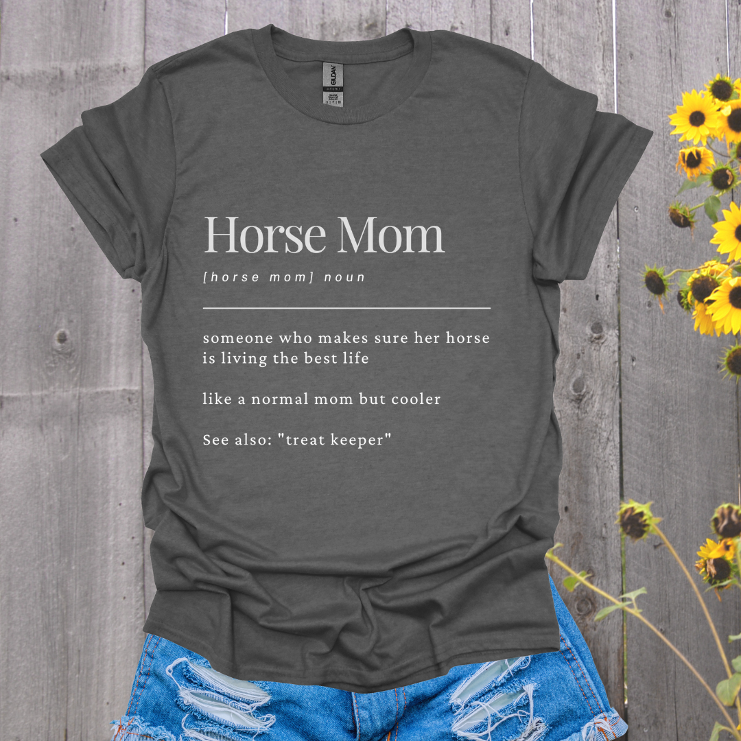 Horse Mom Softstyle T-shirt