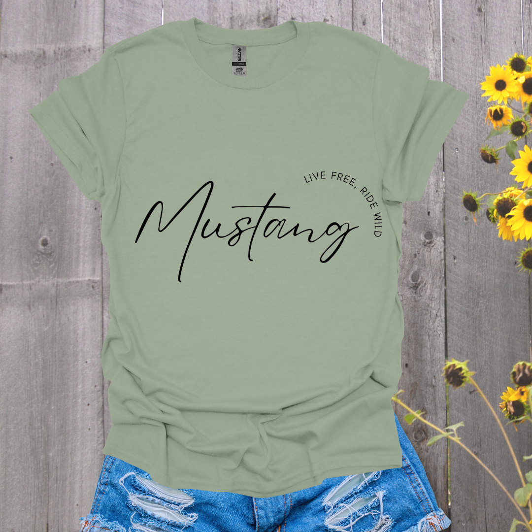 Mustang Horse T-Shirt