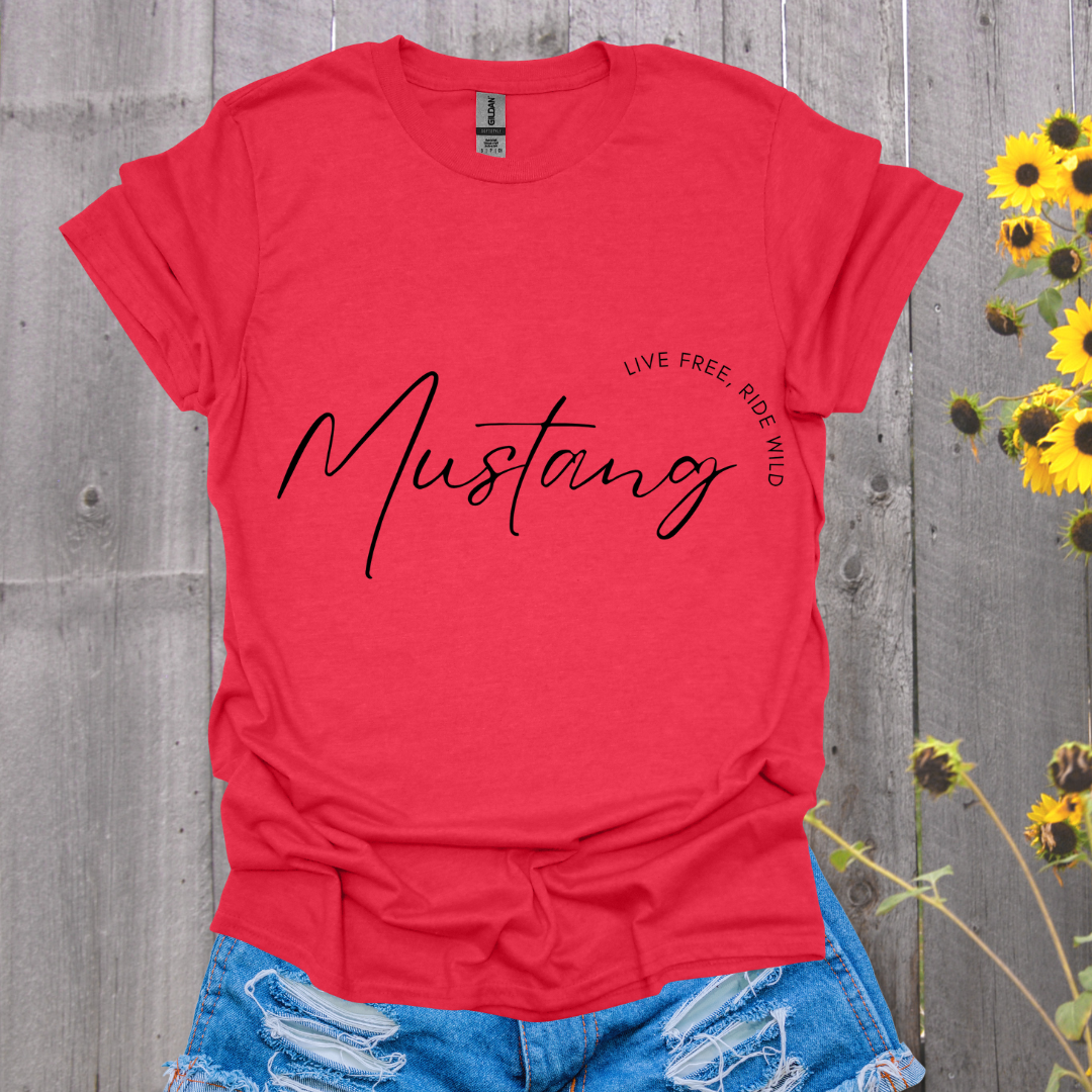 Mustang Horse T-Shirt
