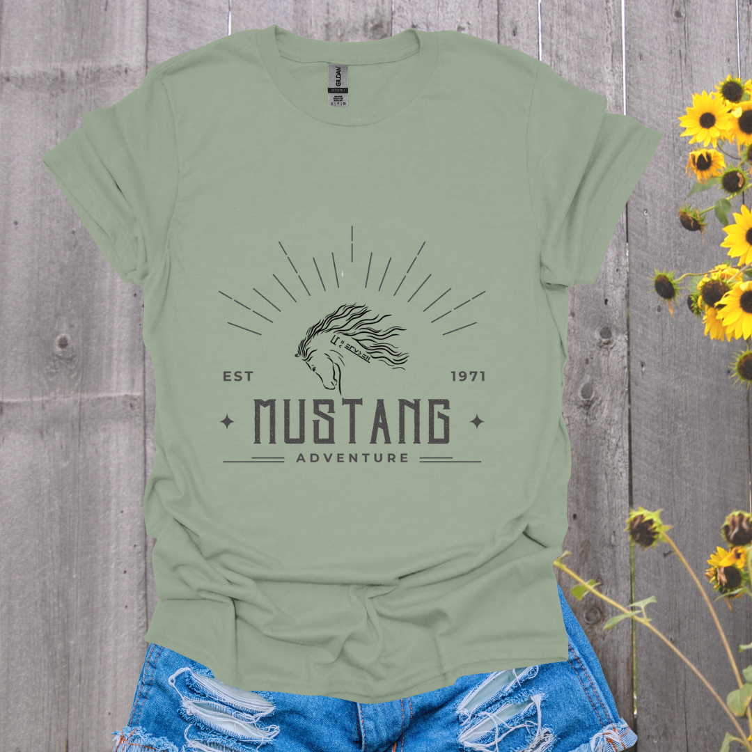 Mustang Est 1971 T-shirt