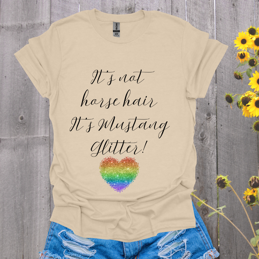 Mustang Glitter T-Shirt