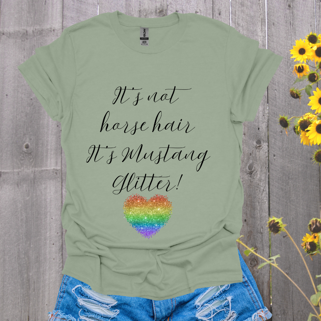 Mustang Glitter T-Shirt
