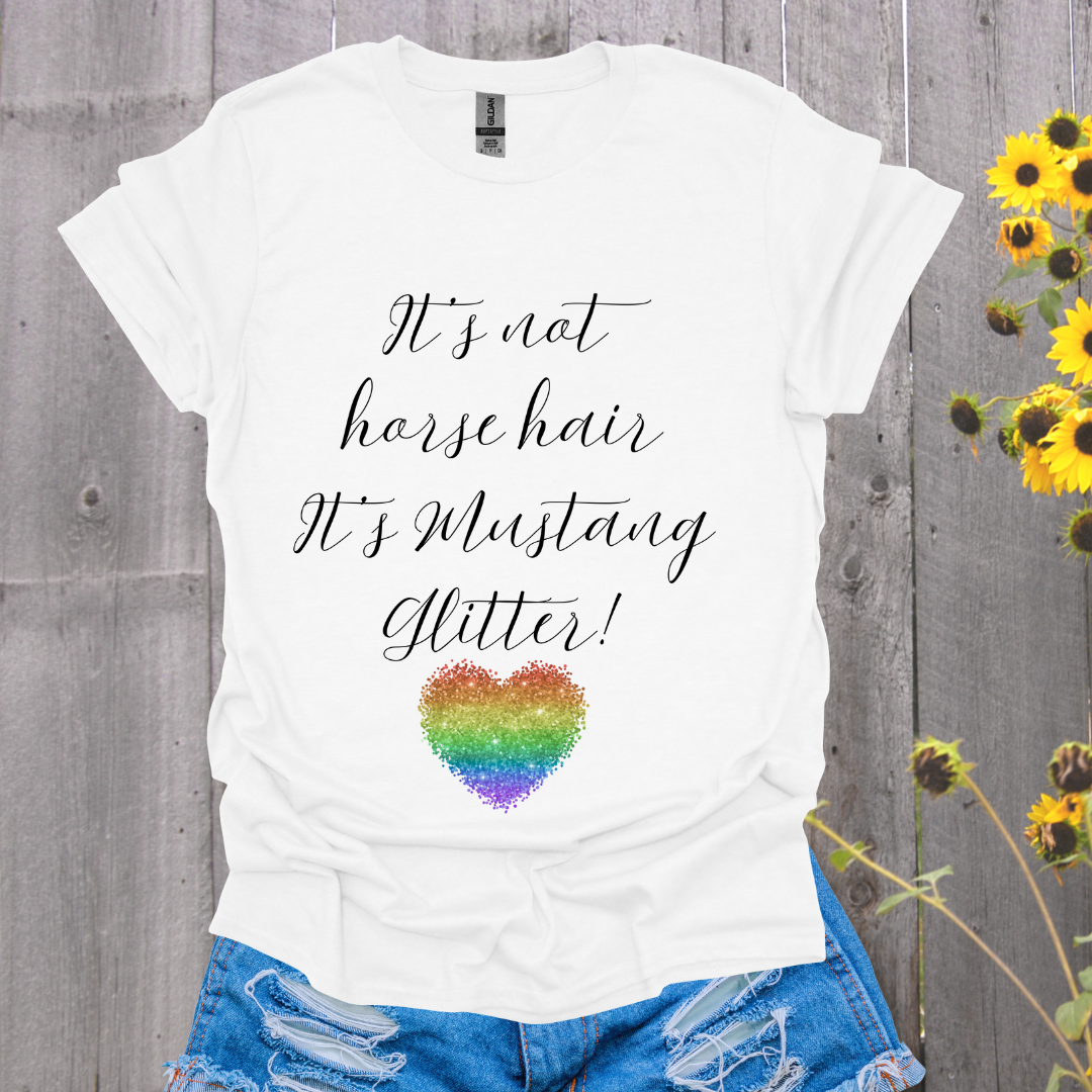 Mustang Glitter T-Shirt