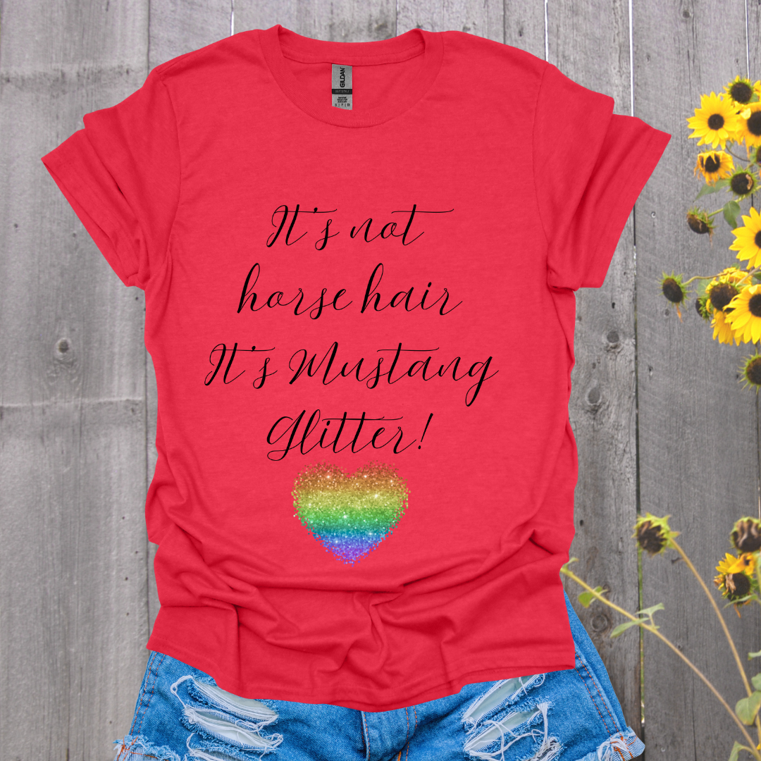 Mustang Glitter T-Shirt