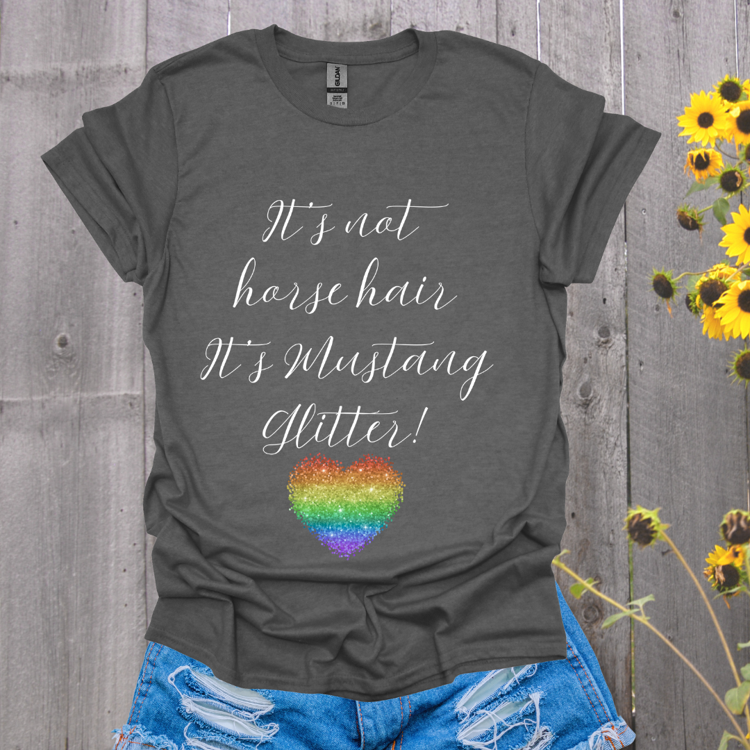 Mustang Glitter T-Shirt