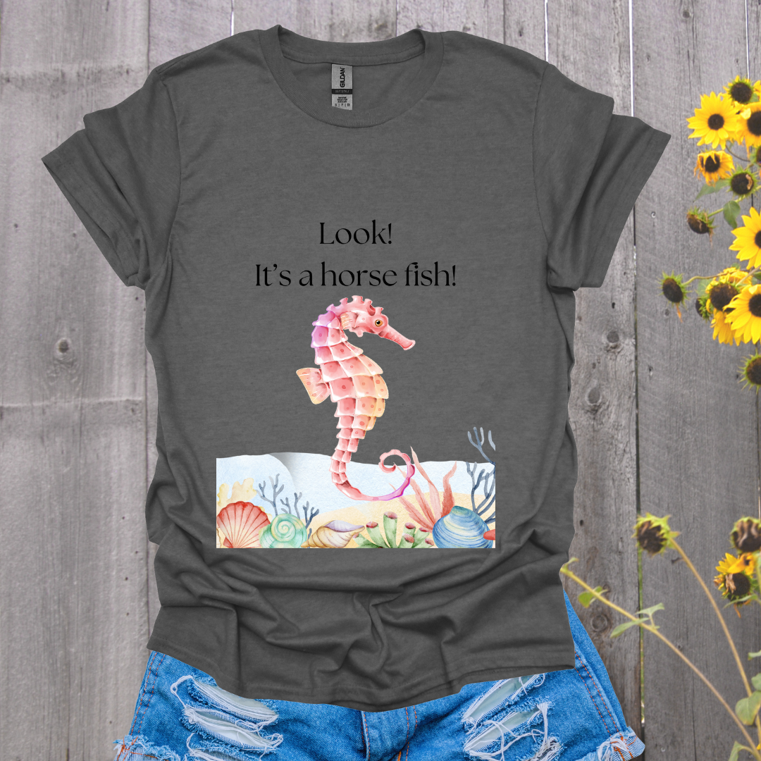 Look! It's a Horse Fish! Unisex Softstyle T-Shirt