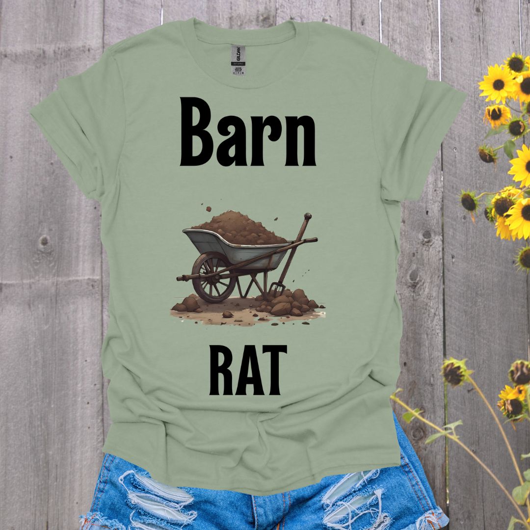 Barn Rat Horse Softstyle T-Shirt