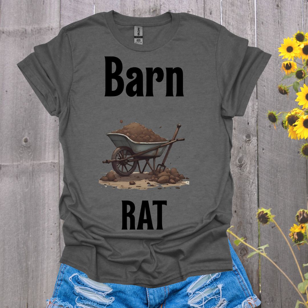 Barn Rat Horse Softstyle T-Shirt