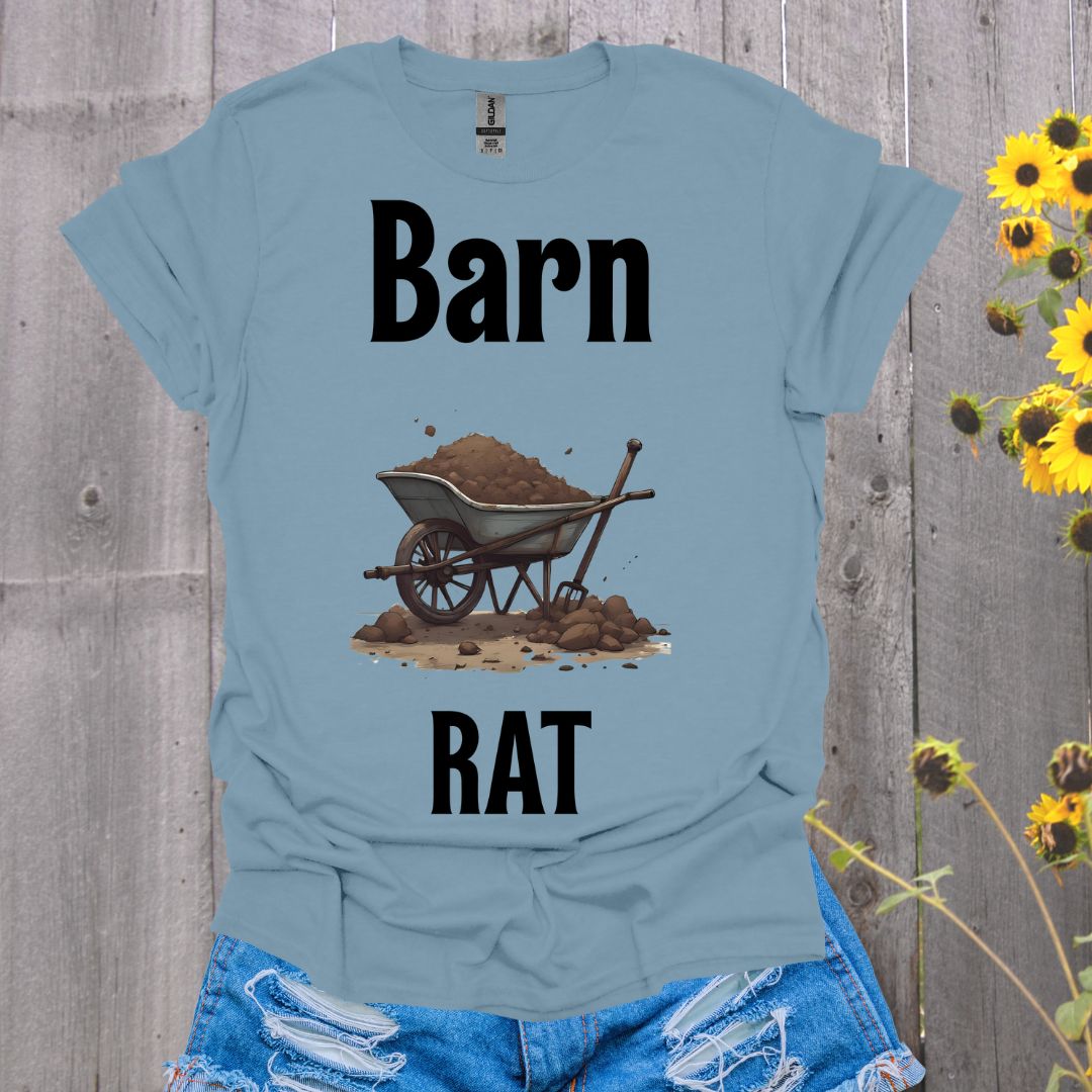 Barn Rat Horse Softstyle T-Shirt