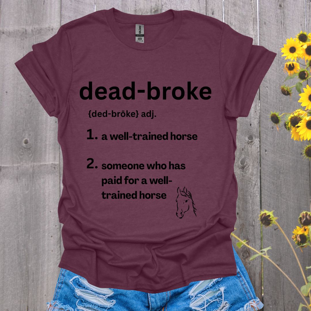Dead Broke Horse Softstyle T-Shirt
