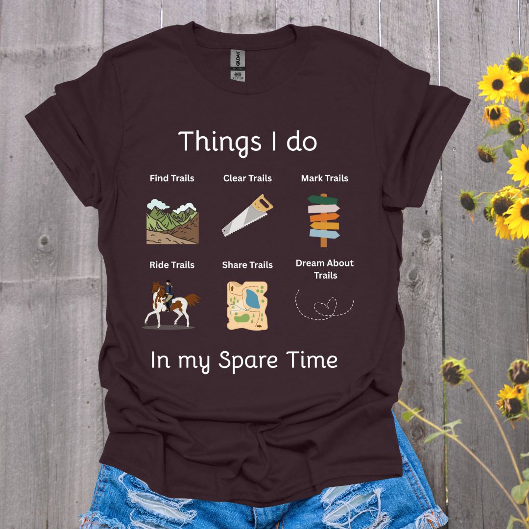 Things I Do Horse Horse Softstyle T-Shirt