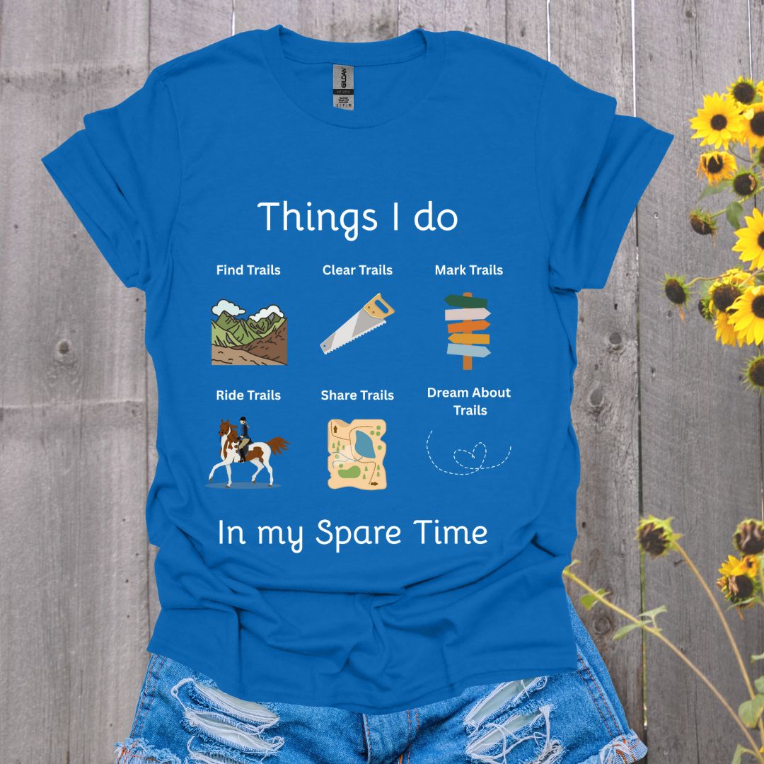 Things I Do Horse Horse Softstyle T-Shirt
