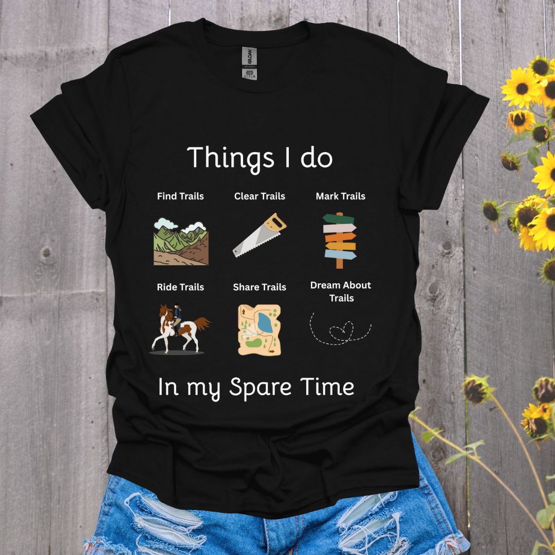 Things I Do Horse Horse Softstyle T-Shirt