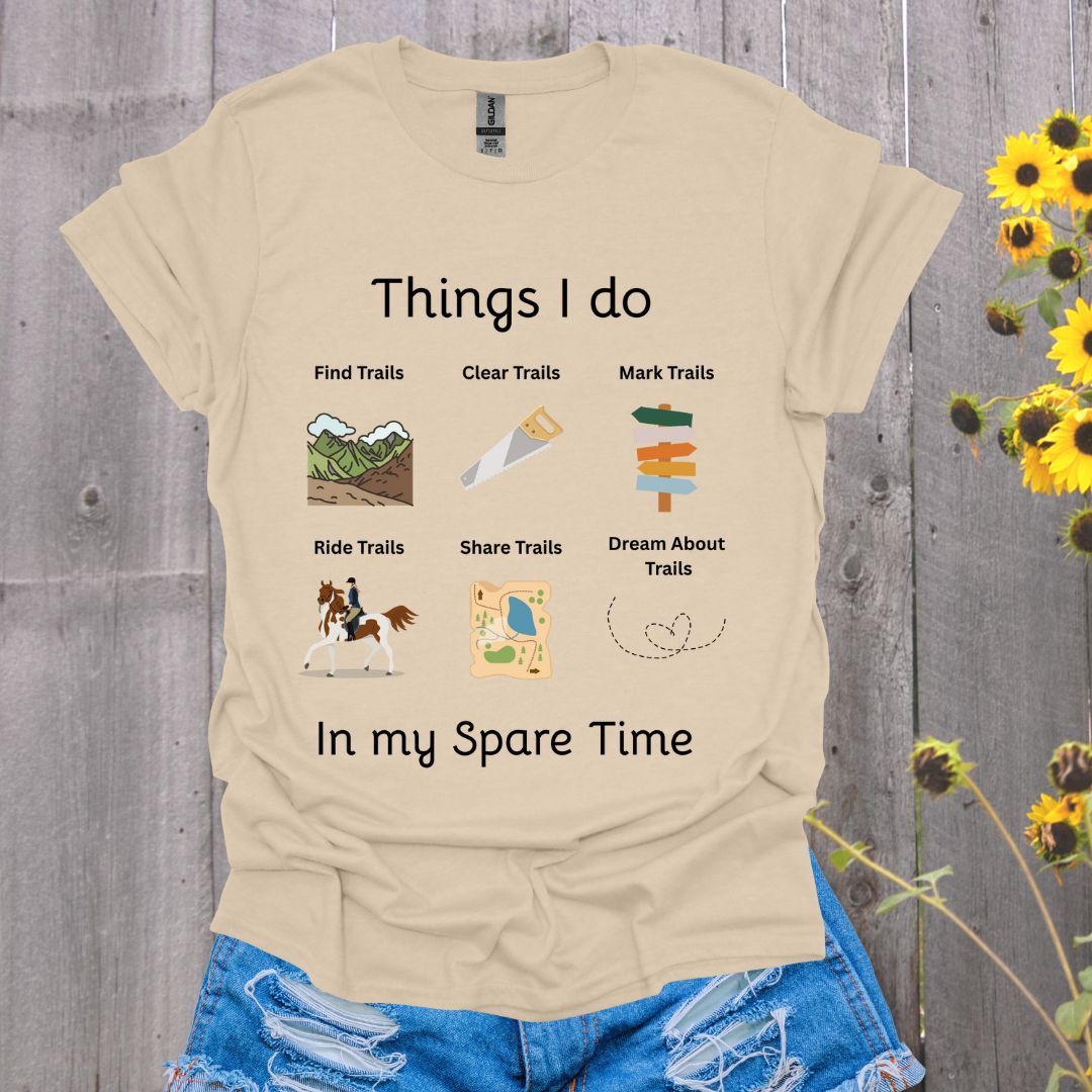Things I Do Horse Horse Softstyle T-Shirt