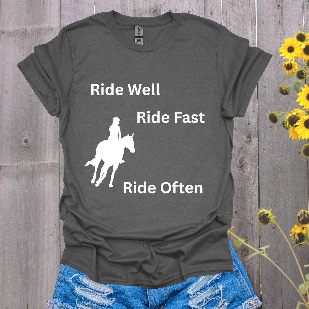 Ride Well, Ride Often Softstyle T-Shirt