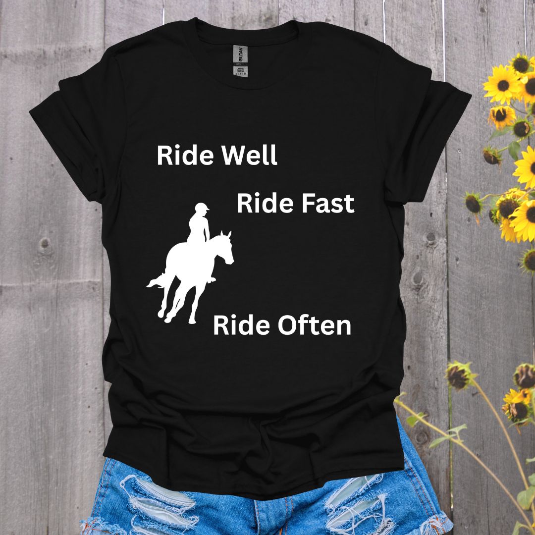 Ride Well, Ride Often Softstyle T-Shirt