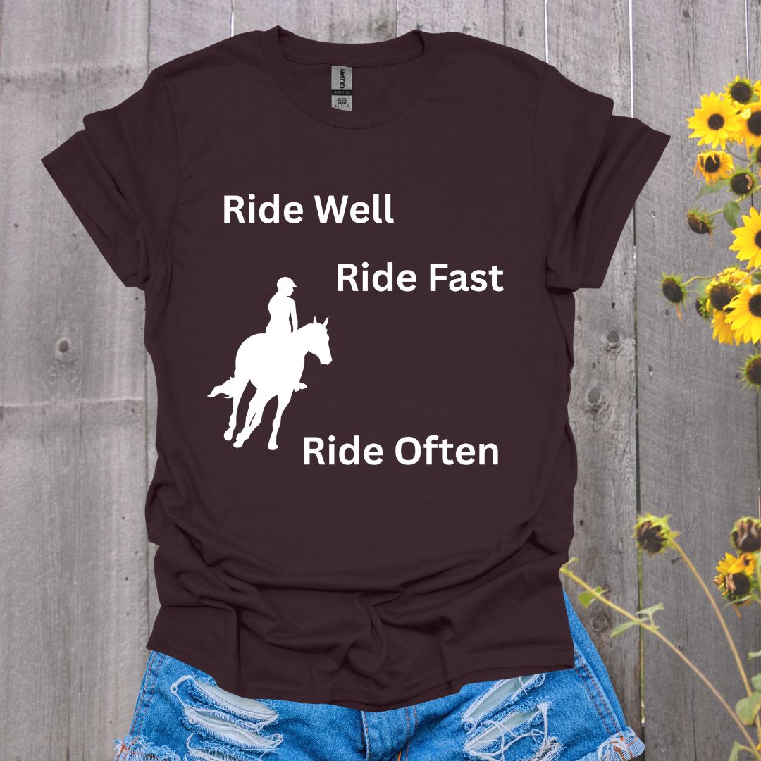 Ride Well, Ride Often Softstyle T-Shirt