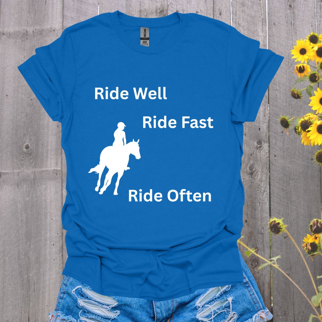 Ride Well, Ride Often Softstyle T-Shirt