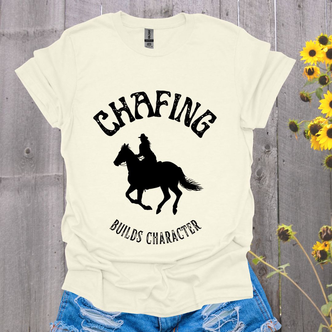 Chafing Builds Character Endurance Rider Softstyle T-Shirt