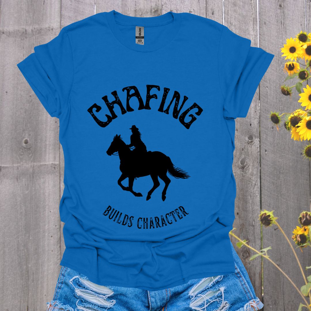 Chafing Builds Character Endurance Rider Softstyle T-Shirt