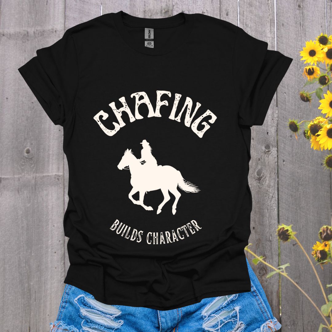 Chafing Builds Character Endurance Rider Softstyle T-Shirt