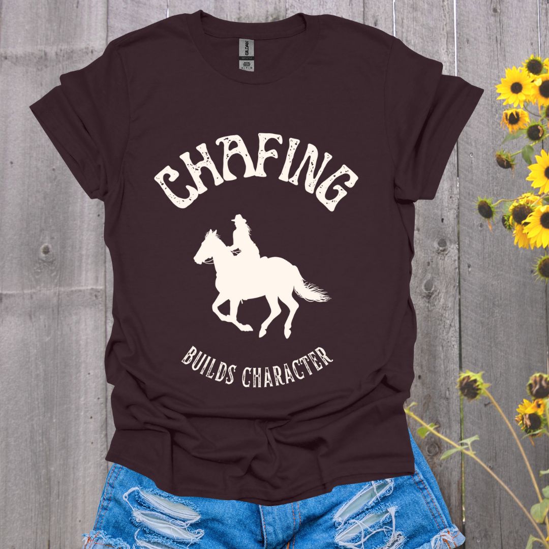 Chafing Builds Character Endurance Rider Softstyle T-Shirt