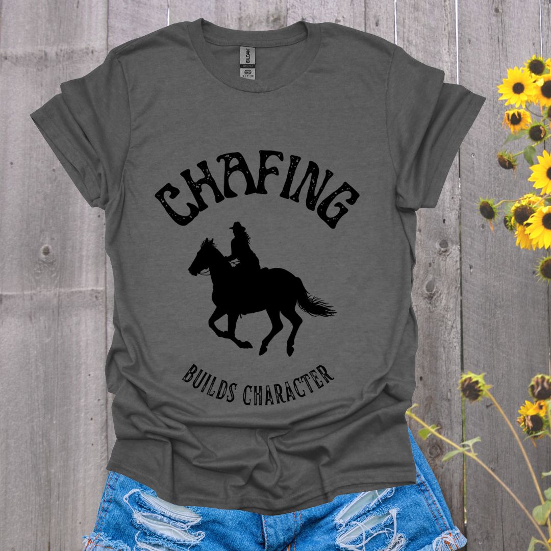 Chafing Builds Character Endurance Rider Softstyle T-Shirt