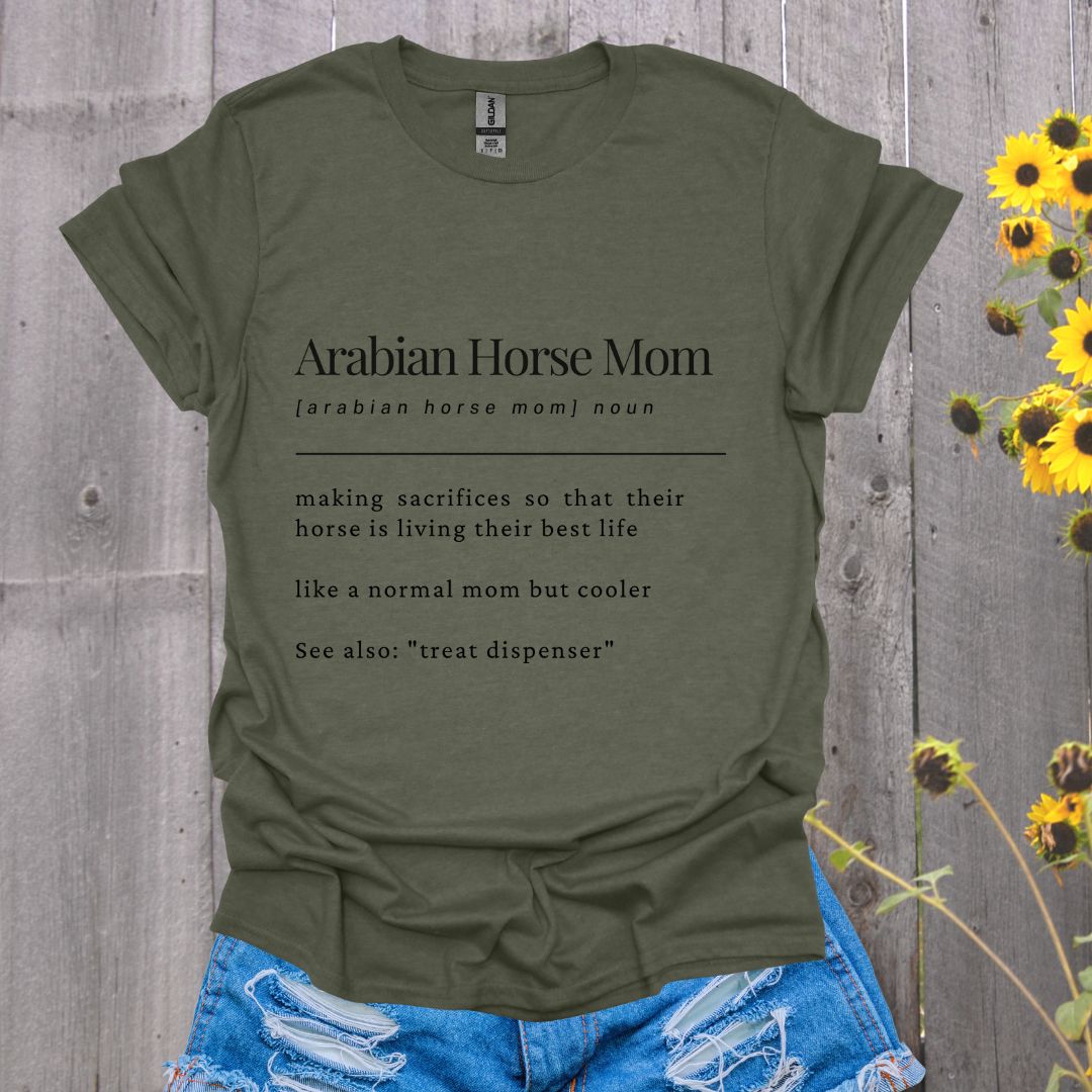 Arabian Horse Mom Softstyle T-Shirt