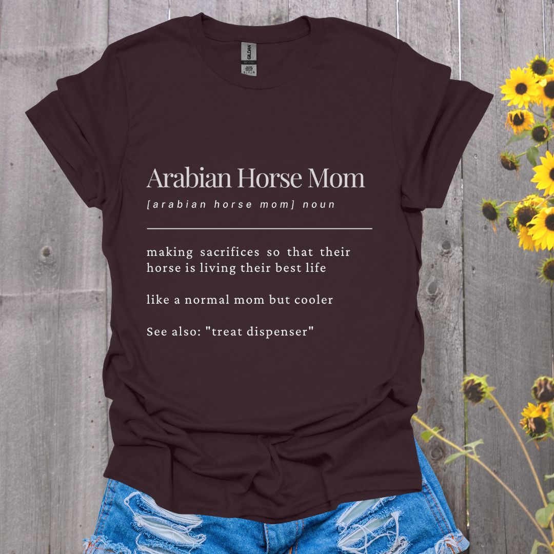 Arabian Horse Mom Softstyle T-Shirt