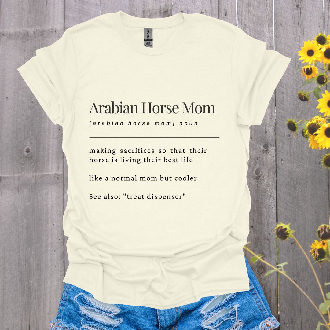 Arabian Horse Mom Softstyle T-Shirt
