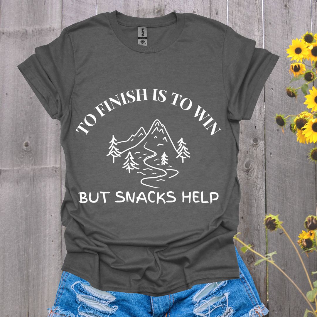Snacks Help Endurance Rider Softstyle T-Shirt