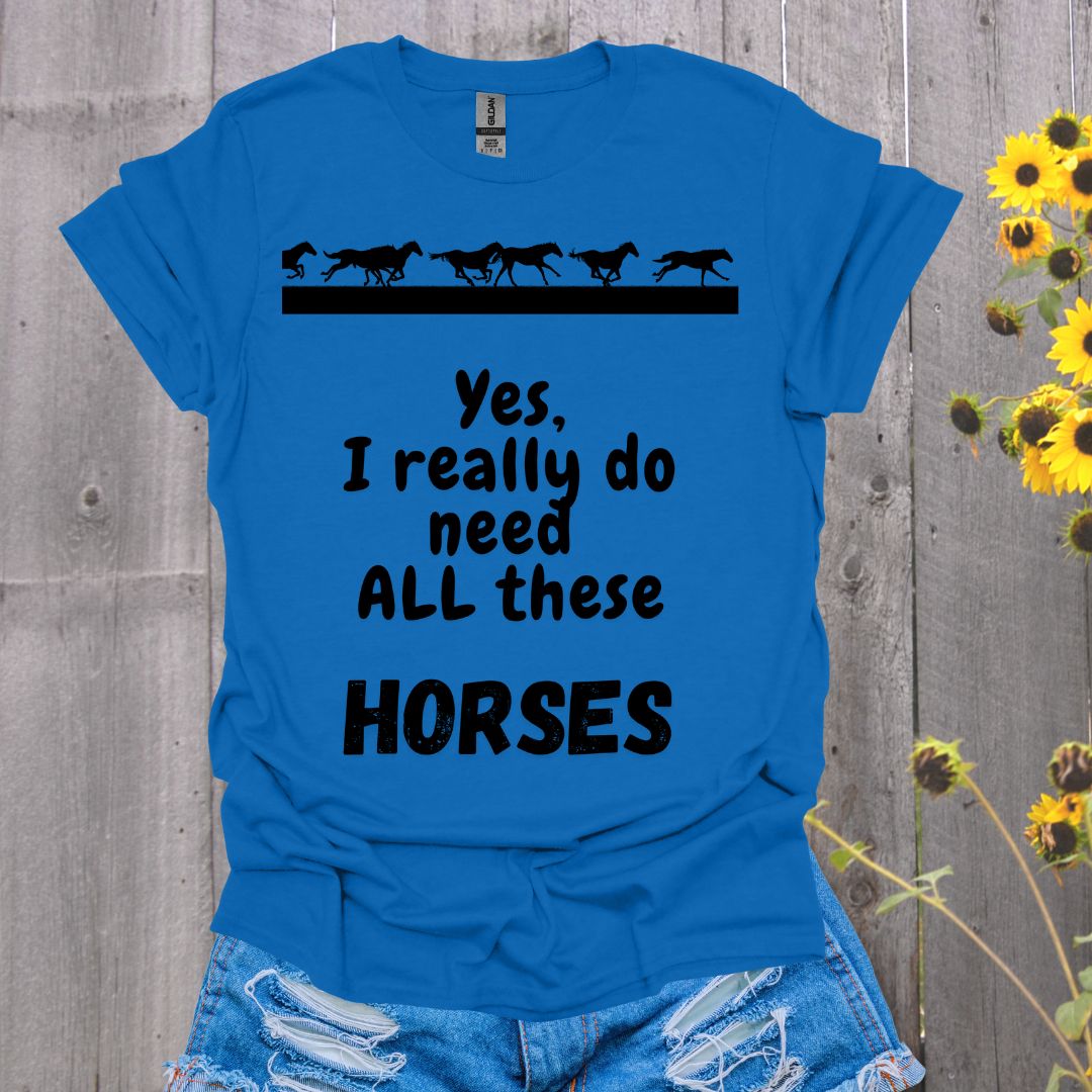 All These Horses Softstyle T-Shirt