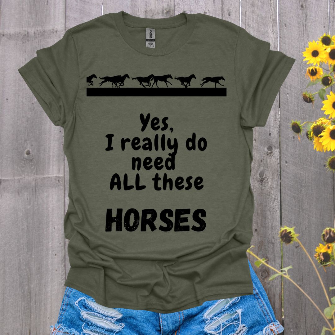 All These Horses Softstyle T-Shirt