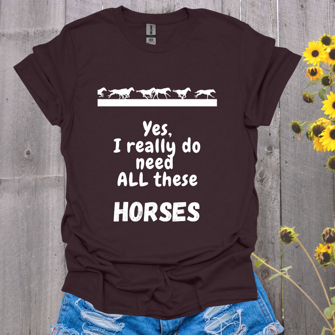 All These Horses Softstyle T-Shirt