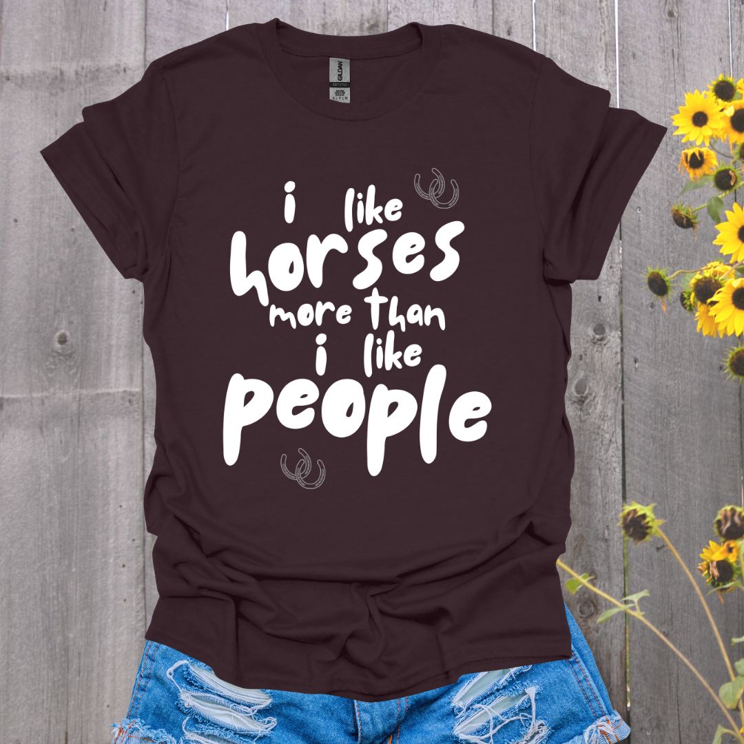 Horses Better Than People T-Shirt