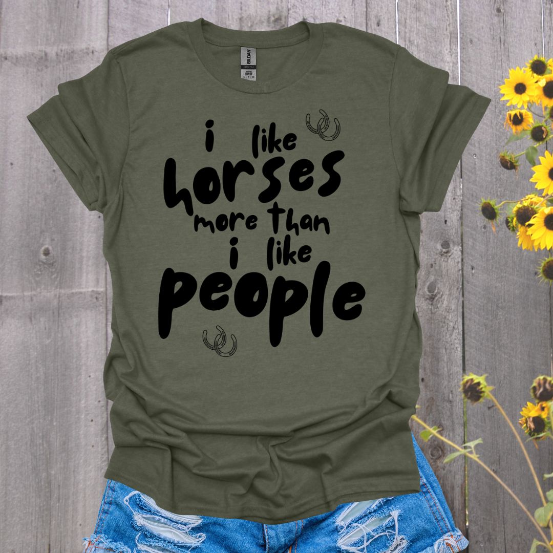 Horses Better Than People T-Shirt
