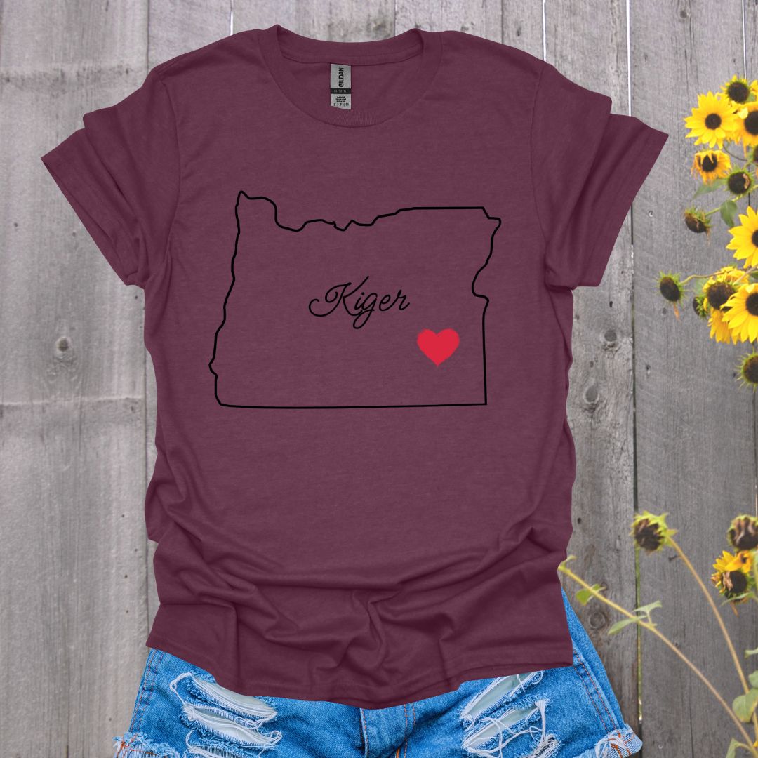 Kiger Oregon Mustang Horse T-shirt