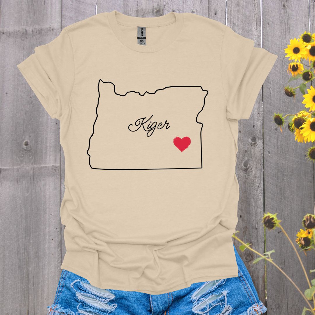 Kiger Oregon Mustang Horse T-shirt