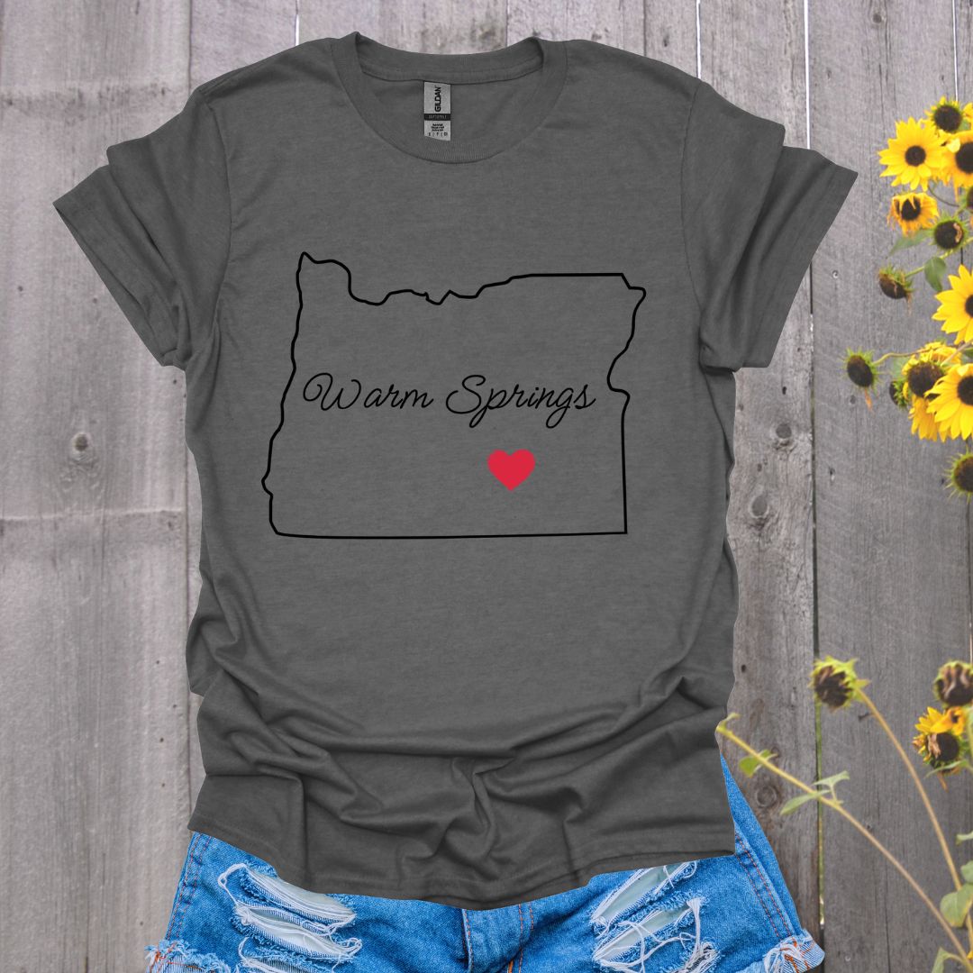 Warm Springs Oregon Mustang Horse T-shirt